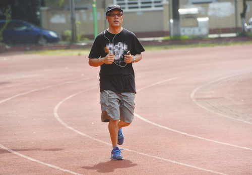 大川的人生，就是一場奔跑。