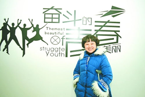 樂觀向上的黃銀華記者何曉剛 攝