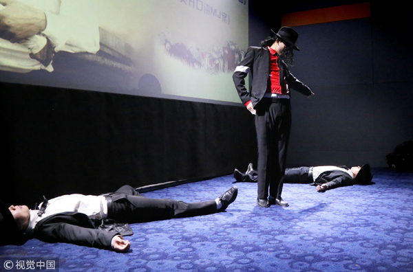 聾啞小伙模仿杰克遜 娶旅游小姐冠軍為妻